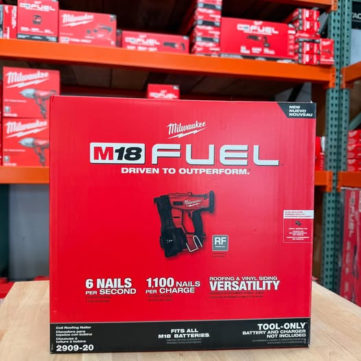 Milwaukee M18 FUEL Coil Roofing Nailer: The Ultimate Tool for Fast, Cordless Roofing - Polar Tool & Supply