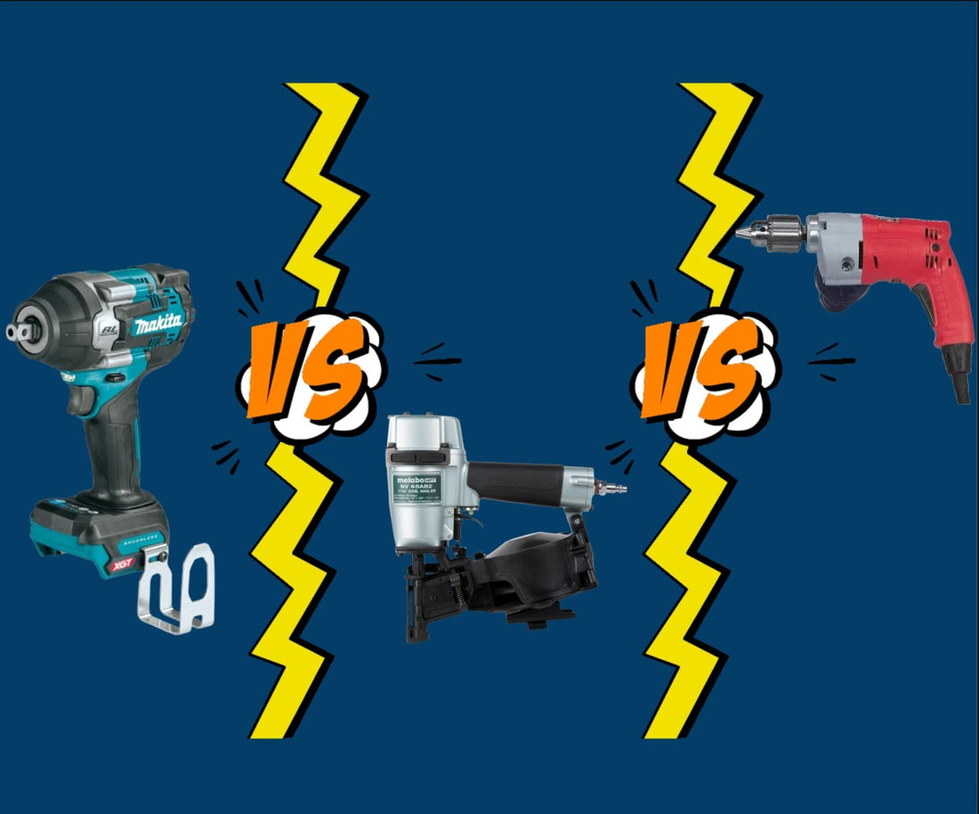 Power Tool Showdown: Corded, Cordless, or Pneumatic?
