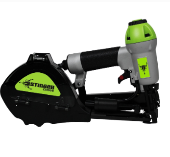 Black and green Stinger stapler
