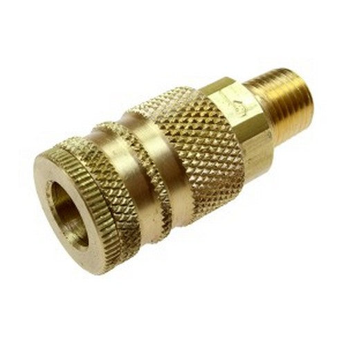 1/4" Industrial Coupler, 1/4" MPT