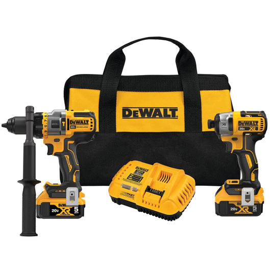 DEWALT 20V Max Brushless Cordless 2-Tool Kit Including Hammer Drill/Driver DeWalt