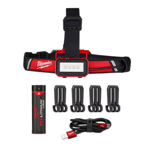 REDLITHIUM™ USB Low-Profile Headlamp Milwaukee Tools