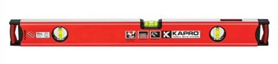 Kapro 24-Inch APOLLO Box Level with Magnified Vials and Plumb Site Kapro