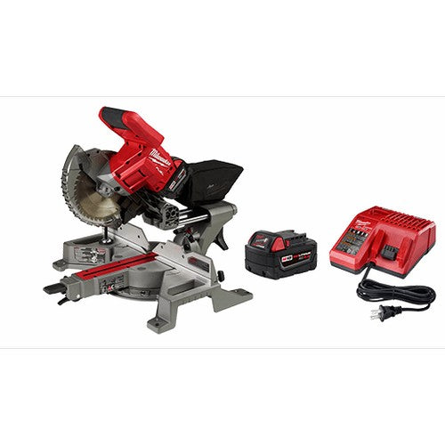 M18 FUEL™ 7-1/4” Dual Bevel Sliding Compound Miter Saw Kit Milwaukee Tools