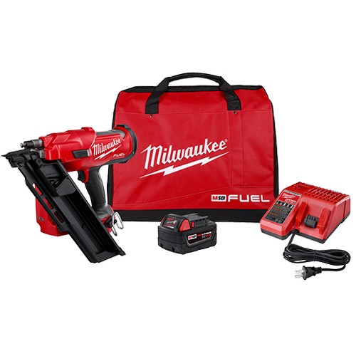 M18 FUEL™ 30 Degree Framing Nailer Kit Milwaukee Tools