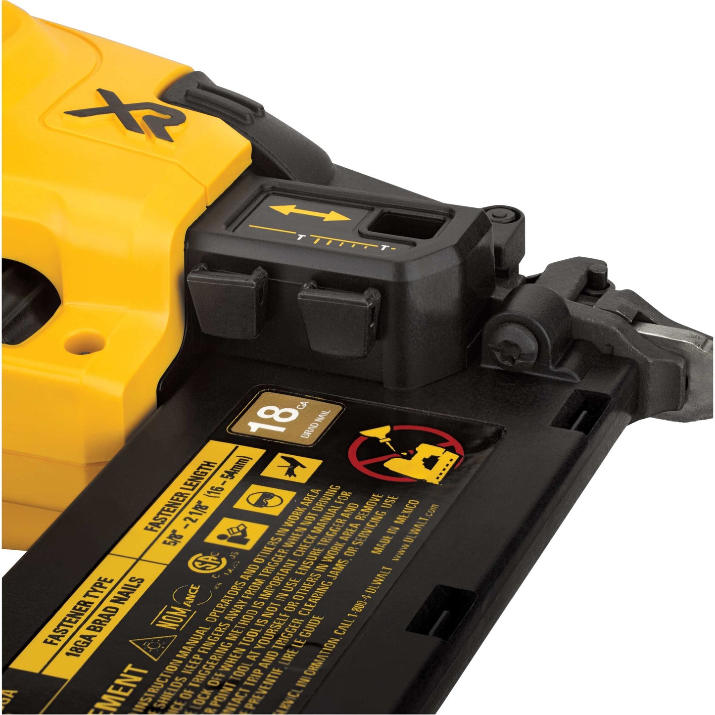DEWALT 20V MAX* XR 18 Guage Cordless Brad Nailer (Tool Only)
