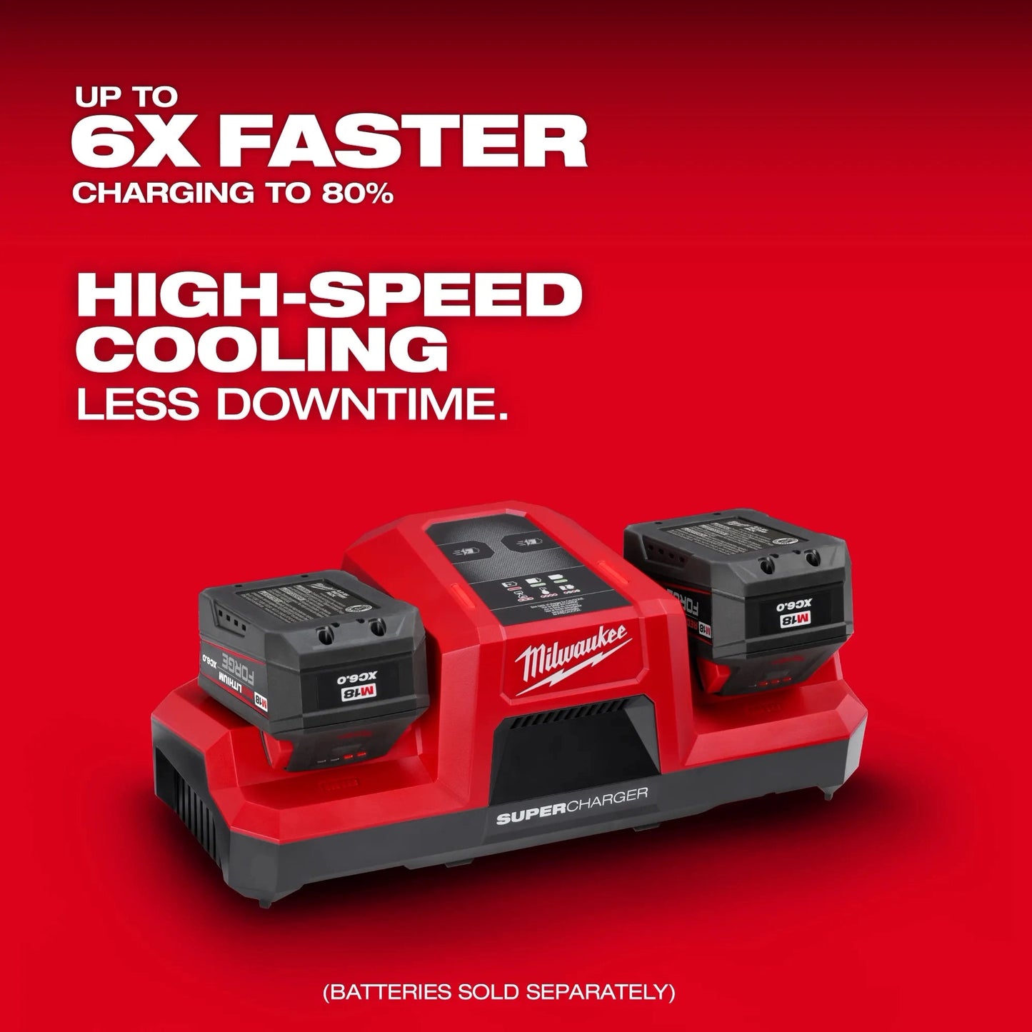 M18™ Dual Bay Simultaneous Super Charger (48-59-1815)