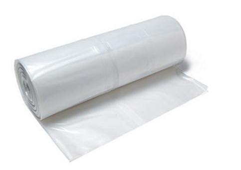 Poly 6mil 20" X 100' Reinforced Clear Roll