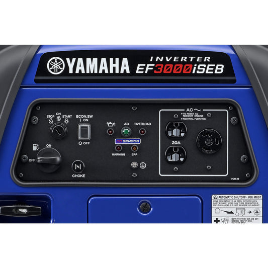 Yamaha, Inverter Generator, Surge Watts 3500, Rated Watts 3000, Voltage 120 Yamaha