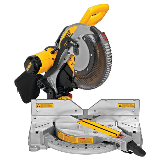 DEWALT 15 Amp 12 in. Electric Double-Bevel Compound Miter Saw with CUTLINE DeWalt