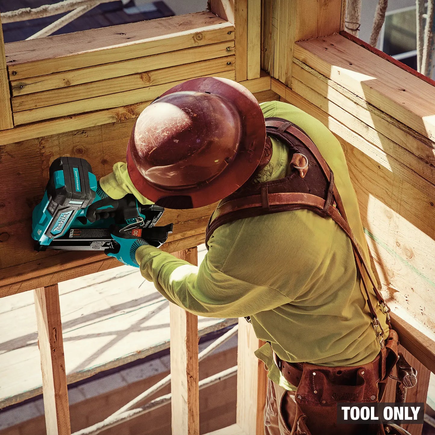 Makita Lithium-Ion 18V LXT BL 30 Degree Clipped Head 3-1/2" Framing Nailer, Tool Only (XNB07Z)