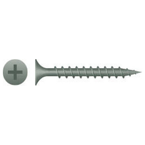 614CW - #6 X 1-1/4" Ph Bug Dw C/T War 8M - Phillips Bugle Head, Coarse Thread, WAR Coated Screws Polar Tool & Supply