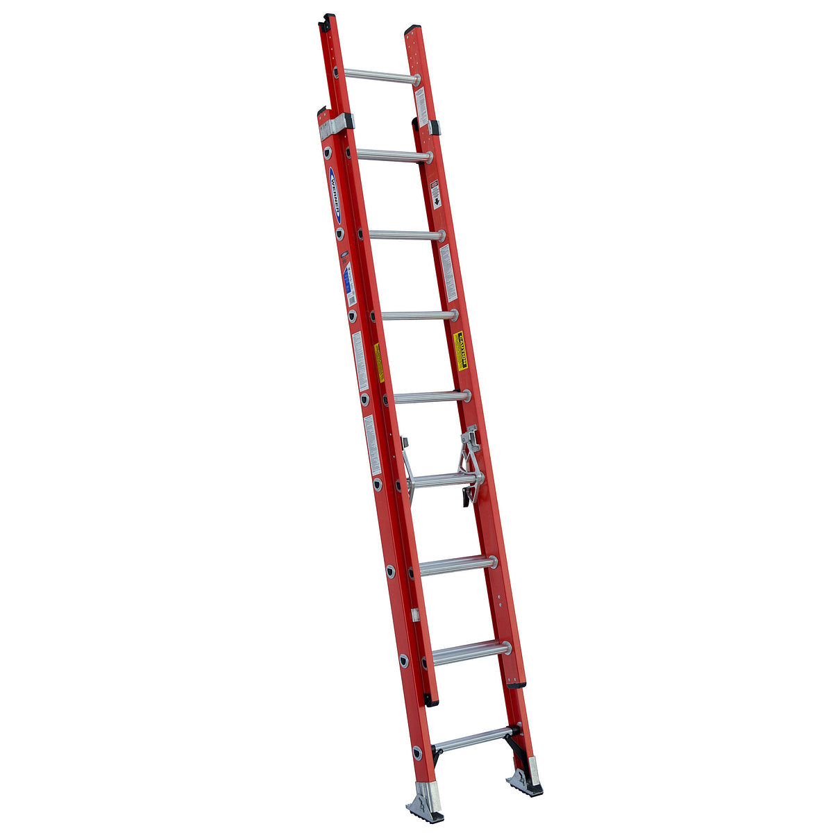 16ft Type IA Fiberglass D-Rung Extension Ladder D6216-2 Werner