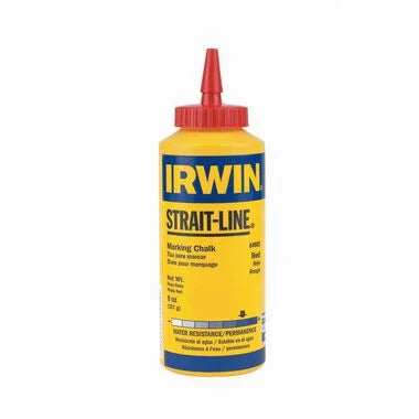 Irwin Chalk 8 Oz Red