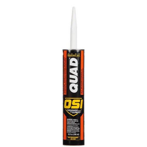 OSI Quad VOC Sealant White 10 Oz OSI