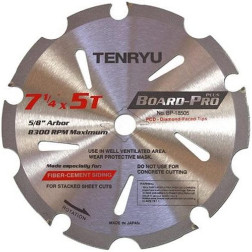 7-1/4" X 5T 5/8" KO Arbor Saw Blade Tenryu