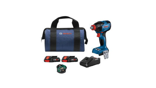 Two-In-One 1/4 In. and 1/2 In. Impact Driver/Wrench Kit Bosch