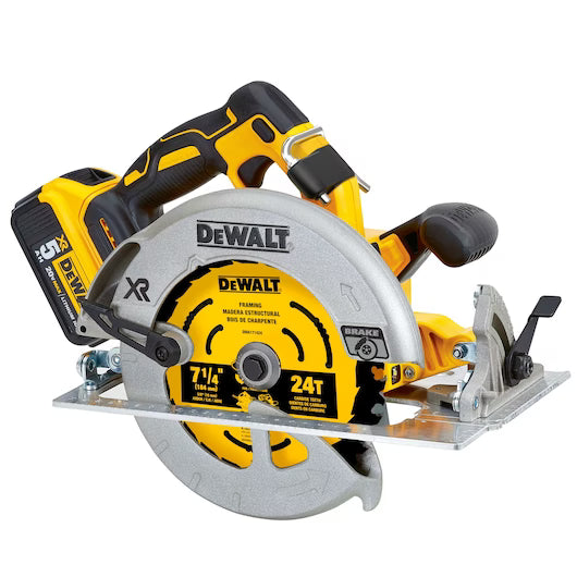 DEWALT 20V MAX* XR® Brushless Cordless 7-1/4 in. Circular Saw Kit DeWalt