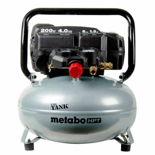 THE TANK™ 6-Gallon High Capacity Pancake Air Compressor Metabo