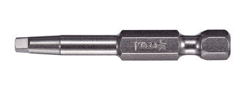 Vega Tools #2 Square Power Driver Bit 150R2A - 1/4 in-Hex Shank - S2 Modified Steel - 2 in Length