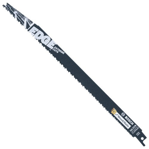 12 In. 6/12 TPI Edge Reciprocating Saw Blades for Wood/Nails