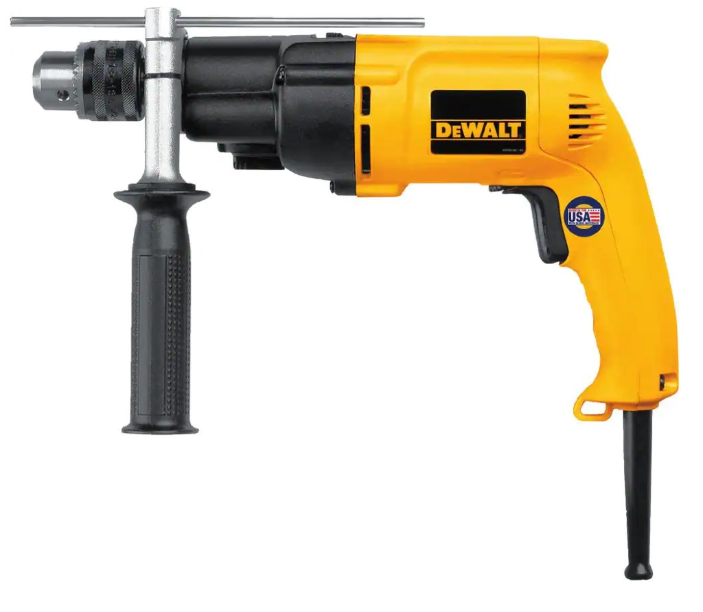 7.8 Amp 1/2 in. Variable Speed Reversing Dual-Range Hammer Drill DeWalt