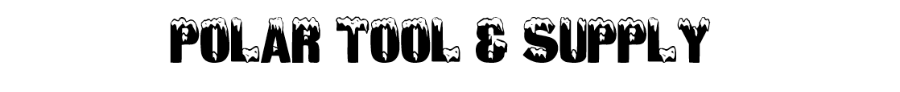 Text 'Polar Tool & Supply' in black on a white background