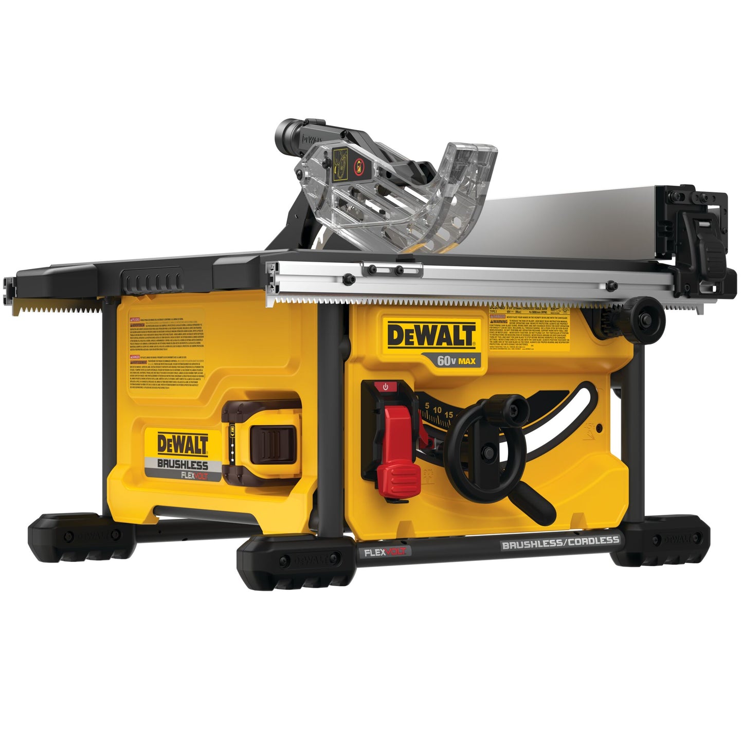 DEWALT Flexvolt 60V Max Table Saw, 8-1/4-Inch