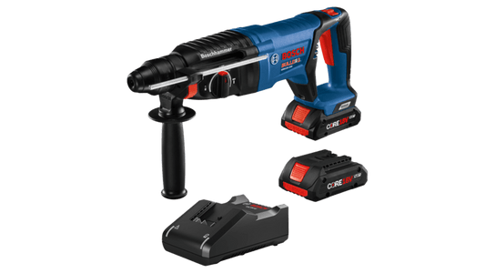 18V EC Brushless SDS-plus® Bulldog™ 1 In. Rotary Hammer Kit with (2) CORE18V 4.0 Ah Compact Batteries Bosch