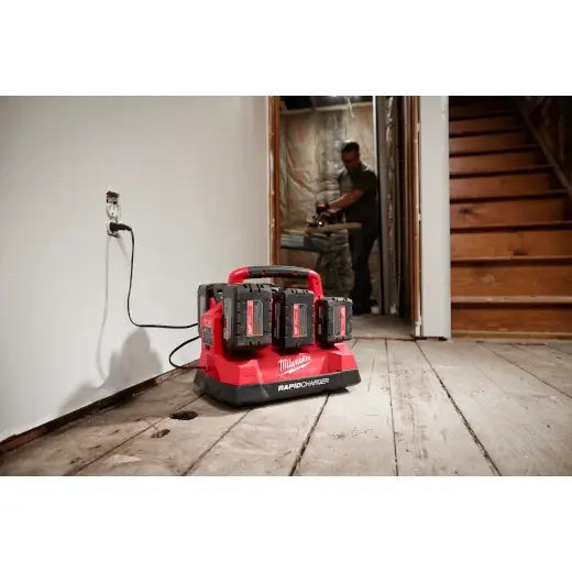 Milwaukee M18 PACKOUT Six Bay Rapid Charger 48-59-1809