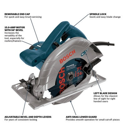 CS5 120V 7-1/4" Circular Saw