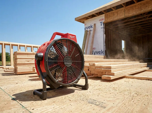 Beat the Heat on the Jobsite: The Best Jobsite Fan for Contractors