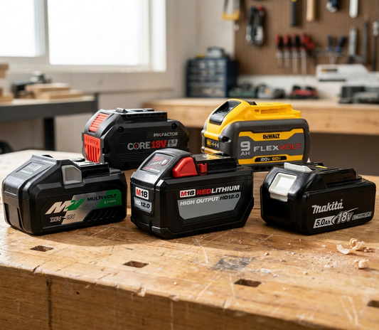 Power tool batteries: how to choose the right pack (and avoid downtime)
