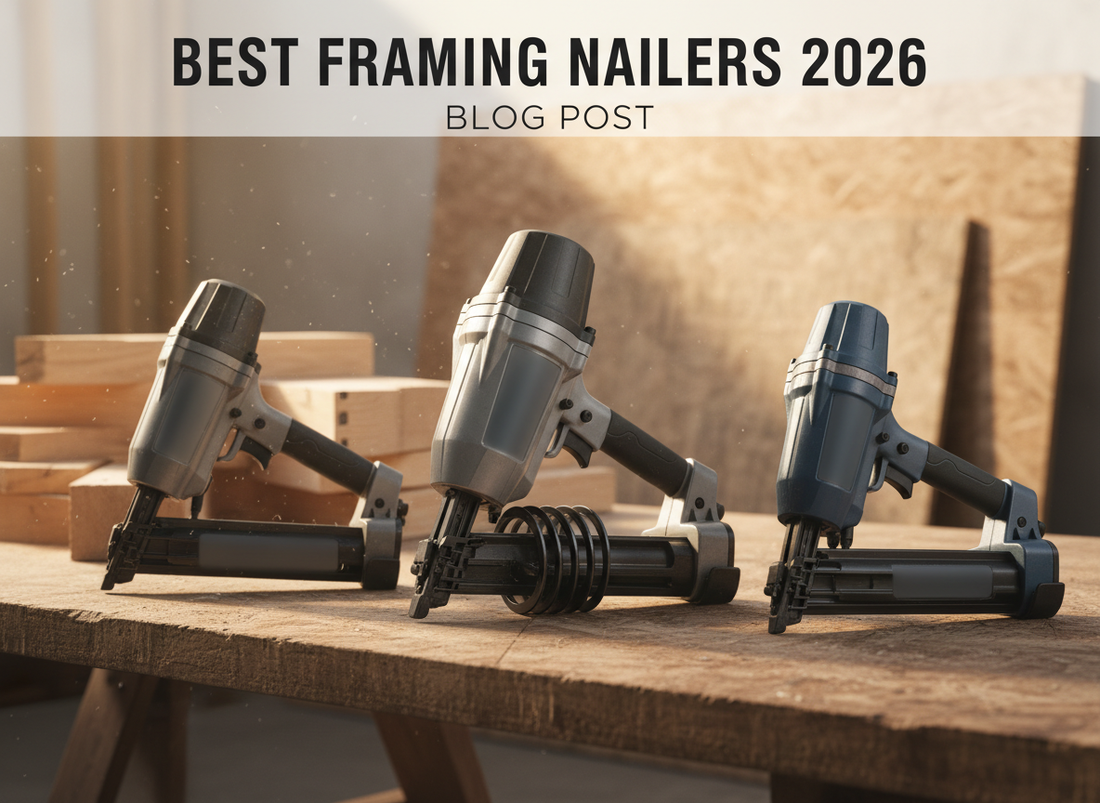 The Best Framing Pneumatic Nailers for 2026: Max SN883RH3, Paslode F350S, and Metabo NR83A5M Compared