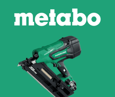 Metabo logo with Nail Gun