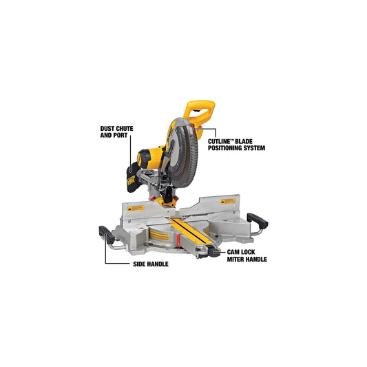 DeWalt 12 Double Bevel Sliding Compound Miter Saw DeWalt