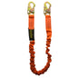 Stretch Lanyard Single Leg Steel Snap Hook 4½' - 6' Polar Tool & Supply