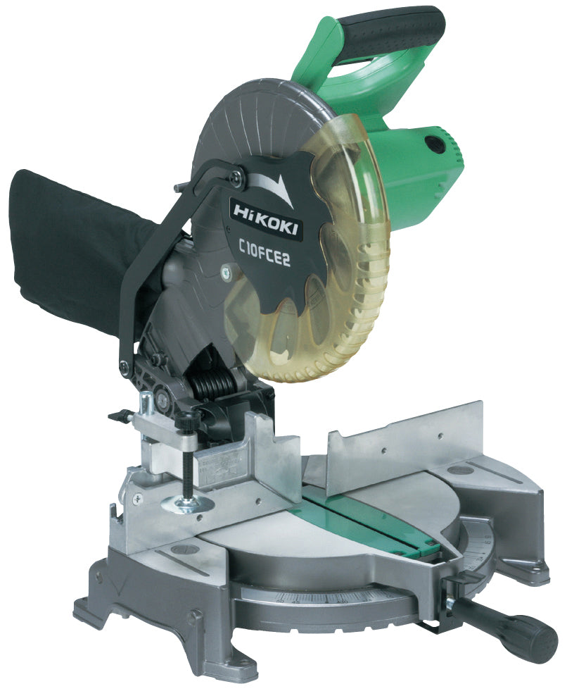 Metabo HPT 10-Inch Compound Miter Saw with Laser Marker (C10FCH2SM)