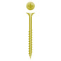 1033SY Phillips Bugle Head, Coarse Thread, Zinc Yellow Plated, 10 x 3-3/4, Box of 800