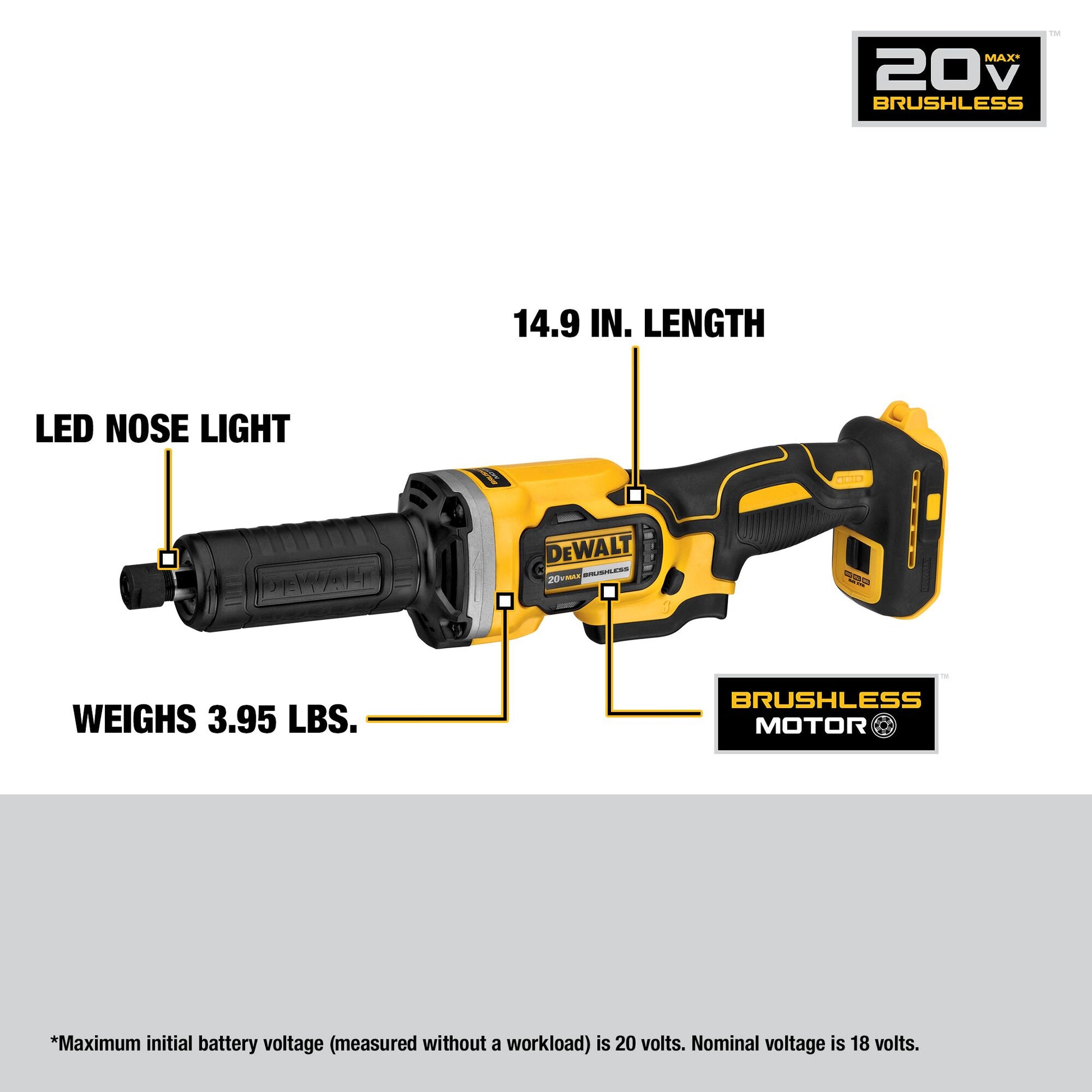 Dewalt 20v Max Variable Speed Die Grinder DeWalt