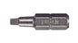 Vega Tools #2 Square Insert Driver Bit 125R2A - 1/4 in-Hex Shank - S2 Modified Steel - 1 in Length
