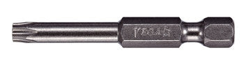 Vega Tools 15 TORX Power Driver Bit 150T15A - 1/4 in-Hex Shank - S2 Modified Steel - 2 in Length Vega Tools