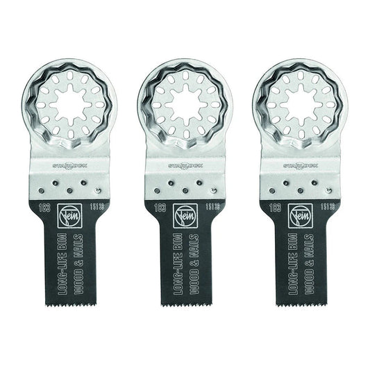 Fein StarLock E-Cut 160 Long-Life Saw Blade with Bi Metal Teeth Set for All Woods Drywall and Plastic Materials