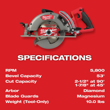M18 Fuel Rear Handle Circular Saw 2830-20