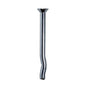 CD25200M, 1/4" X 2", Mushroom Head, Crimp Drive Anchor, Carbon Steel, Zinc Plated (100/Pkg)