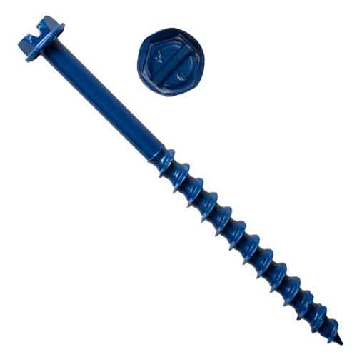 TNT25600H 1/4" X 6" Hex Head Titen Turbo™ Concrete Screws (100/Box) Simpson StrongTie