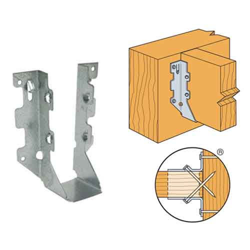 LUS26 2x6 Face Mount Hanger Galvanized Simpson StrongTie