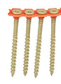 #8 x 2-1/2" Copperhead® Coated Coarse Thread Exterior Decking Screws, Flat Head with PAMDrive® Recess, X Point. For Treated Decking. Collated (1000 Count)