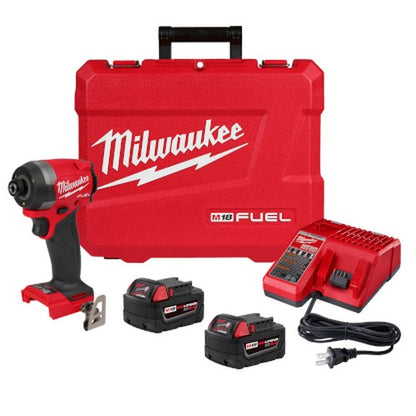 M18 FUEL™ 1/4" Hex Impact Driver Kit Milwaukee Tools