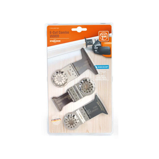 Fein E-Cut Combo Starlock Wood Oscillating Multi-Tool Blades Fein